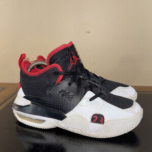Nike Air Jordan Stay Loyal 2 Black White Red DQ8398-061 Gs Gradeschool Size 6Y